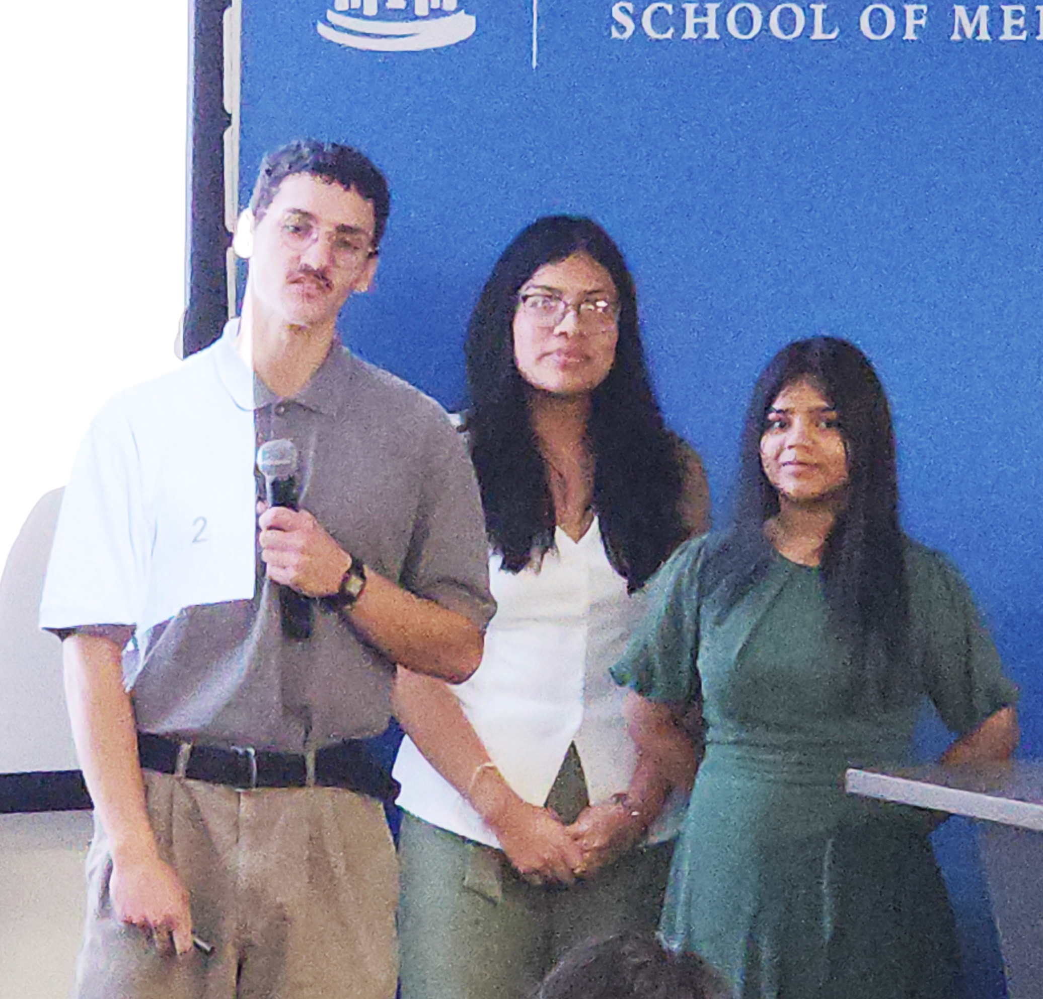 Elijah Pabon, Kendra Torres, and Jenifer Benedict at the HPPTS Symposium