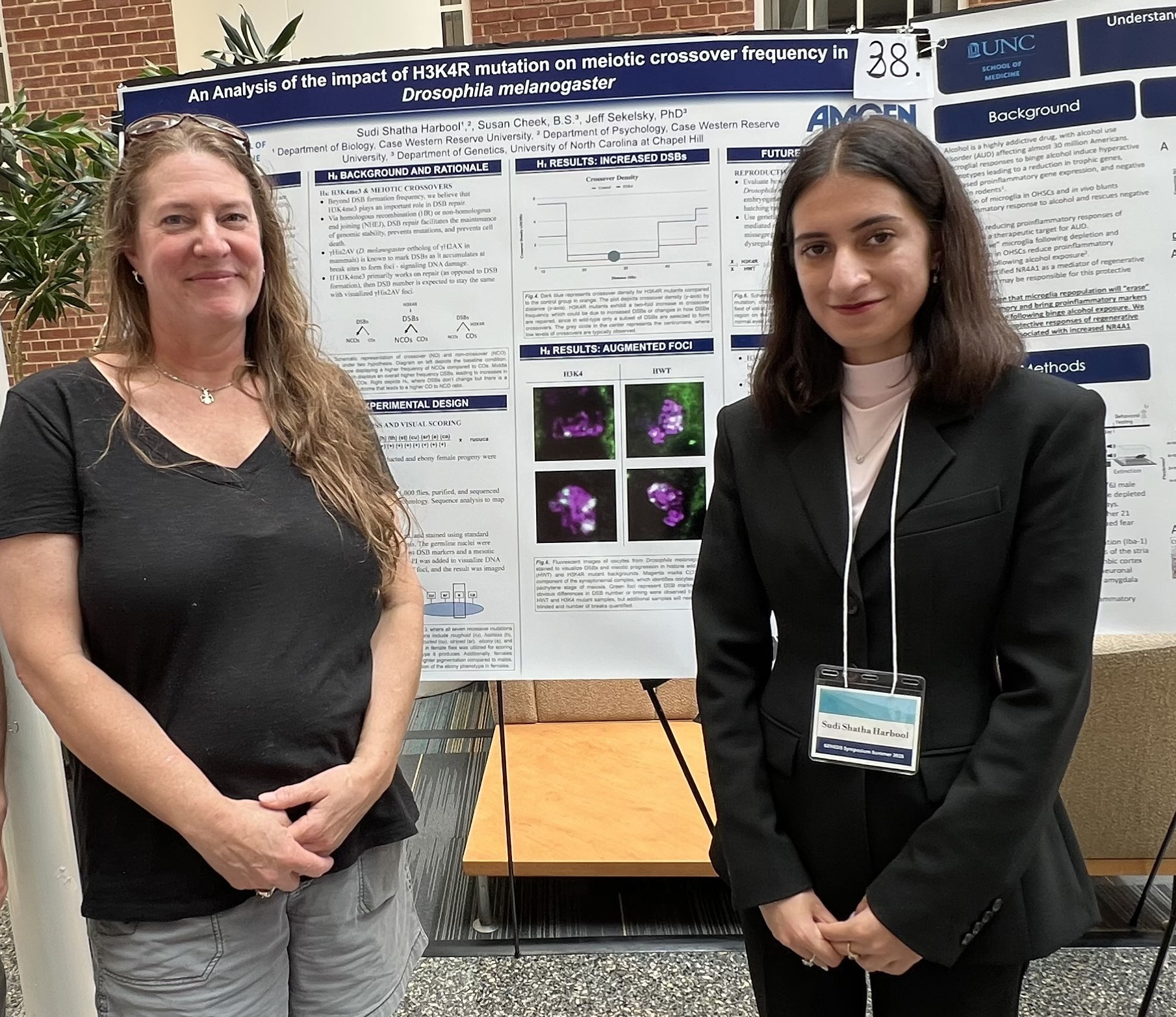Sudi Harbool presents her poster