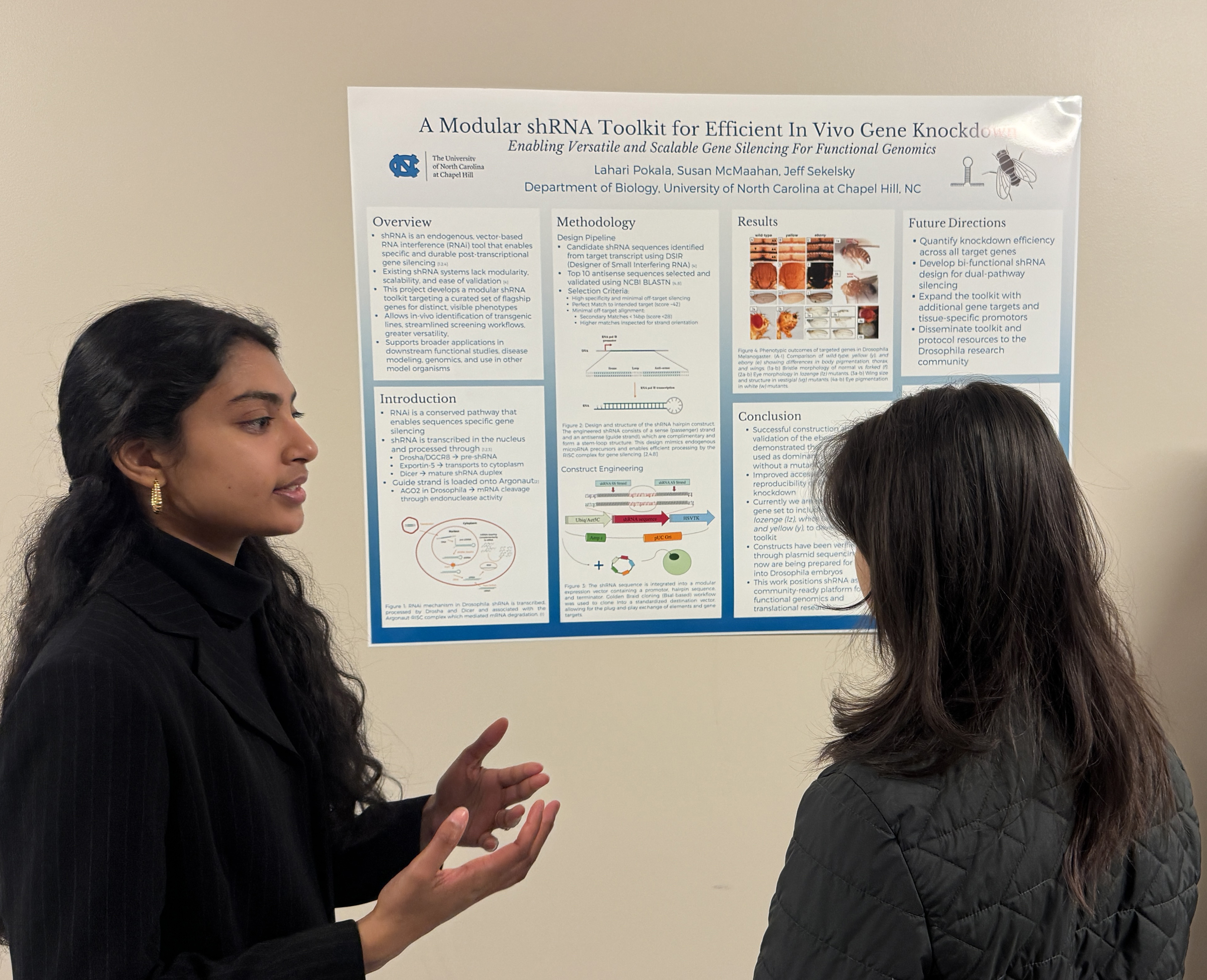 Lahari presents poster